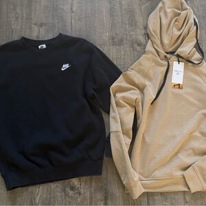 Men’s size S Nike & Keneth Cole sweatshirt bundle